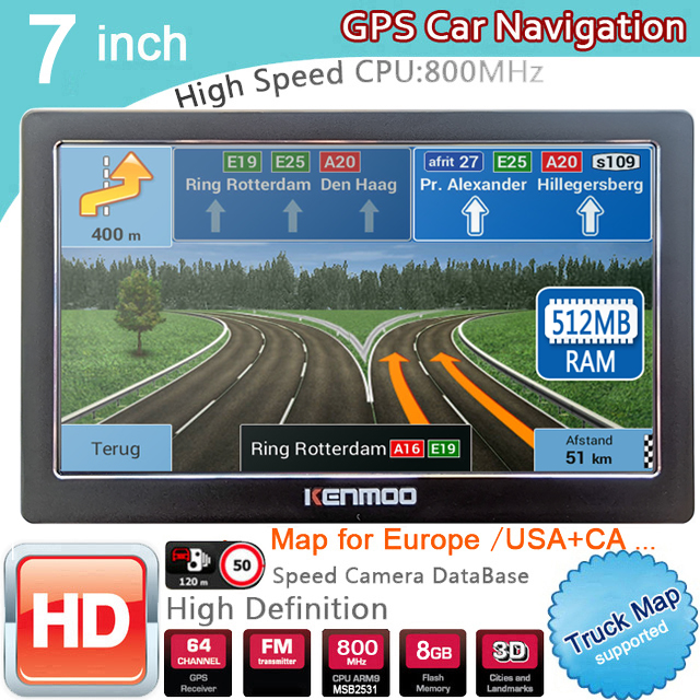 Photograph Mp3 - 7-calowy przenośny nawigator GPS HD z