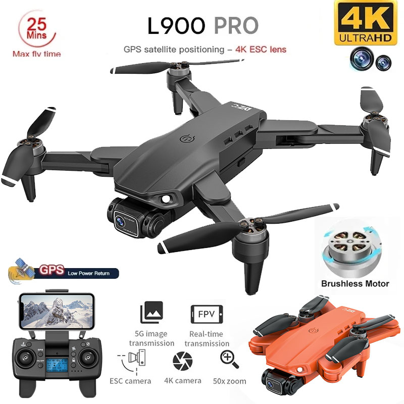 Photography Hd - L900 Pro GPS Drone 4K Profesjonalny
