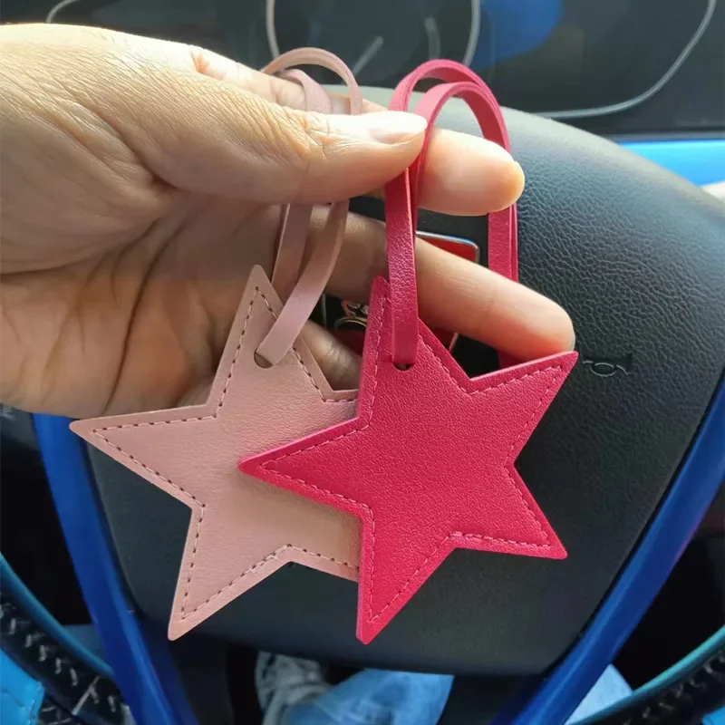 Photography Rules - Gwiazda PU skórzane frędzle brelok Charms