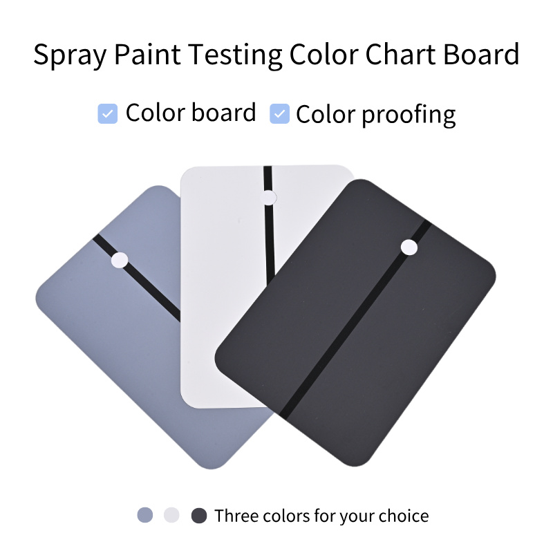 Color Checker Card - 50 sztuk cienkich żelaznych płyt do