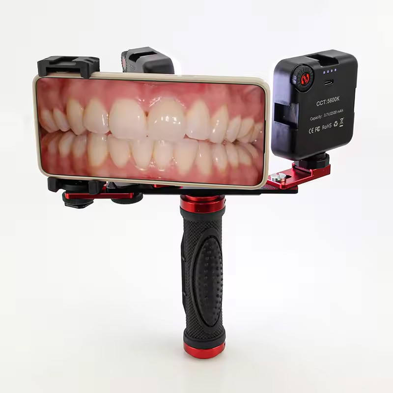 Photography With Mobile - Przenośna lampa LED do fotografii dentystycznej,