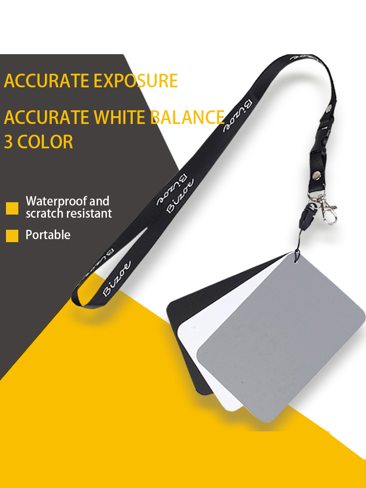 Color Checker Card - Karta balansu bieli 18% neutralna szara