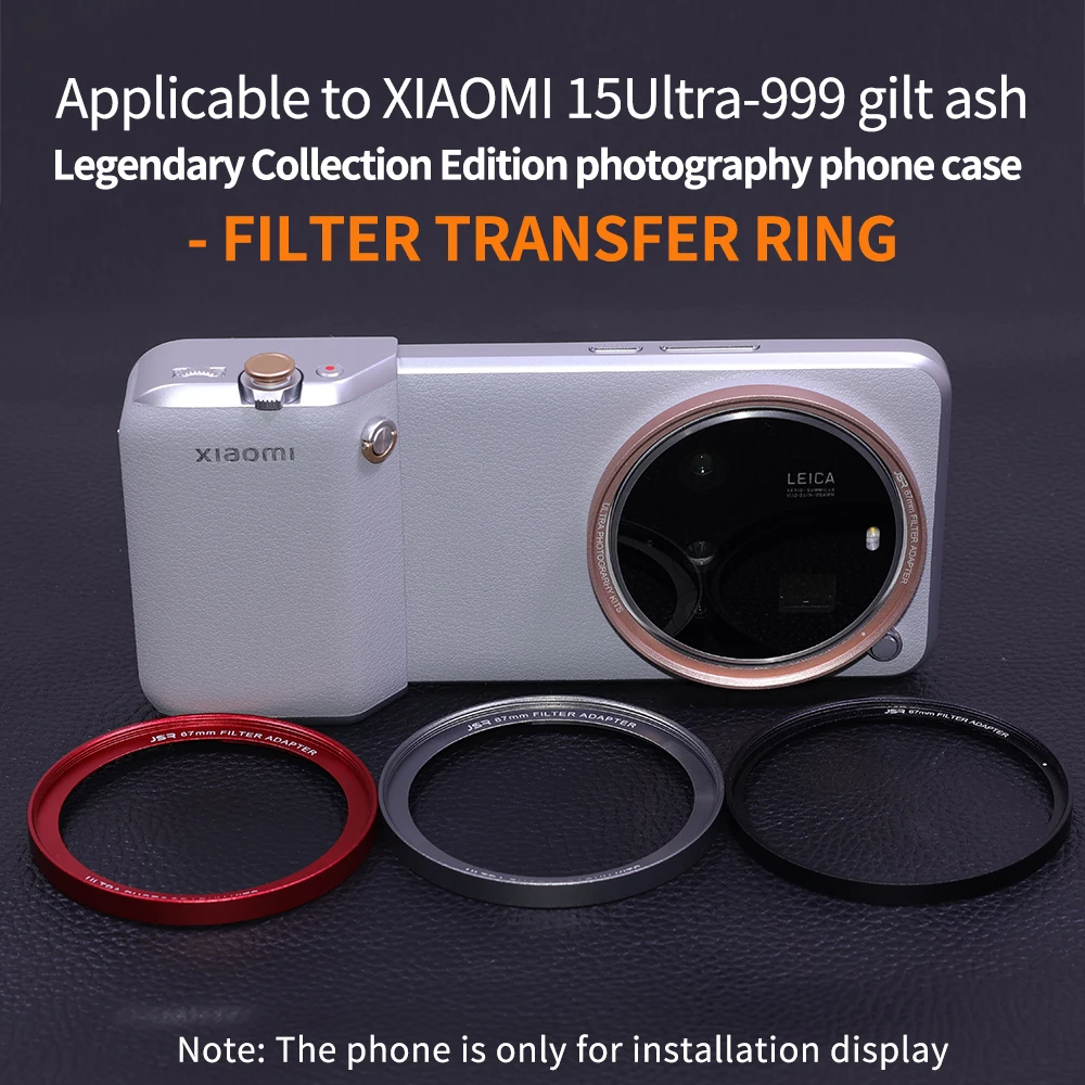 Photography Xiaomi 15 Ultra - Adapter obiektywu zestaw fotograficzny do Xiaomi