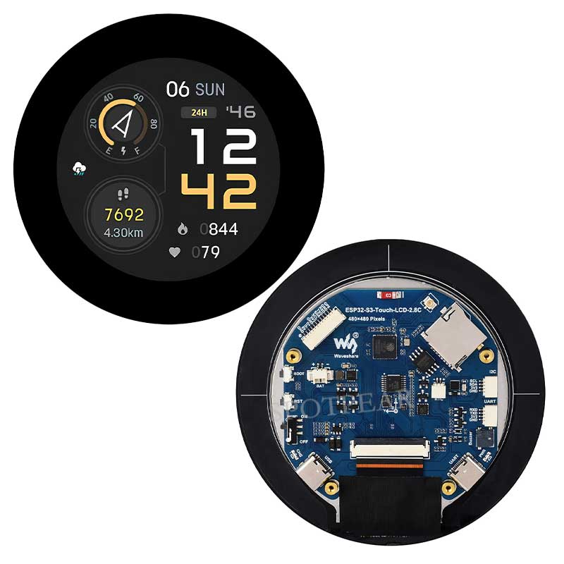 Płytka rozwojowa ESP32 S3 2,8  – Photograph Mp3 recenzja i cena