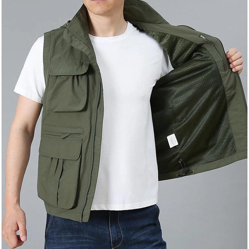 Męska kamizelka casualowa z wi – Photography Jacket recenzja i cena