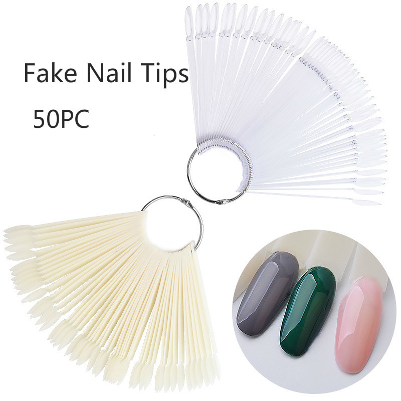 50szt Color Card Nail Tips Dis – Color Checker Card recenzja i cena