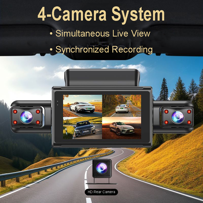 Kamera samochodowa 4K 4CH z uk – Timelapse Controller recenzja i cena
