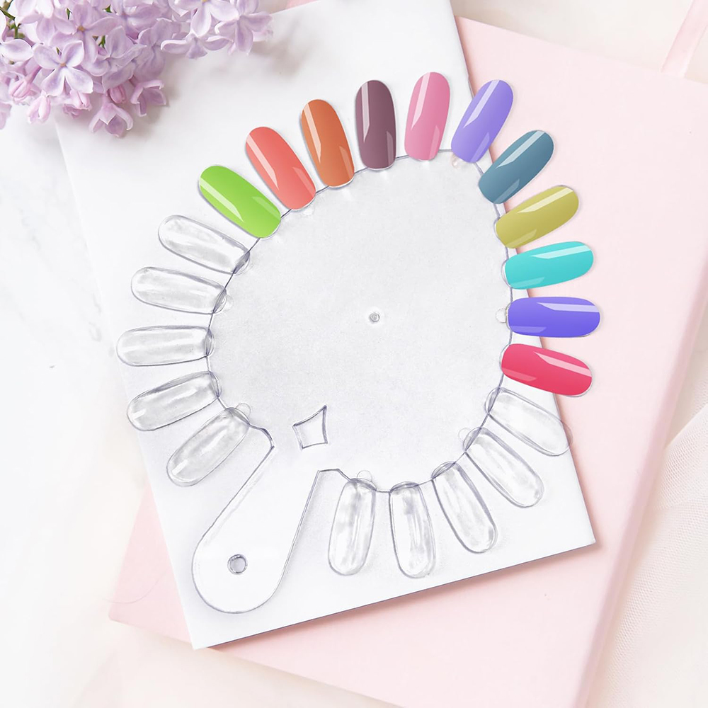 10 szt. Karty kolorów paznokci – Color Checker Card recenzja i cena