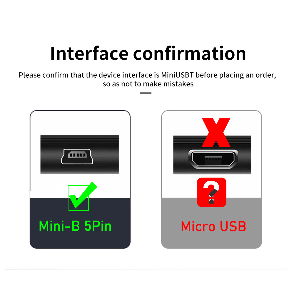 Kabel USB typu C do Mini USB,  – Photograph Mp3 recenzja i cena