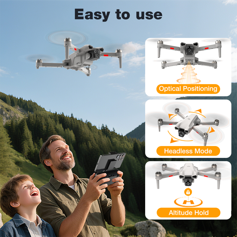 NOWY Gorący Dron L017 Pro Bezs – Photography Hd recenzja i cena