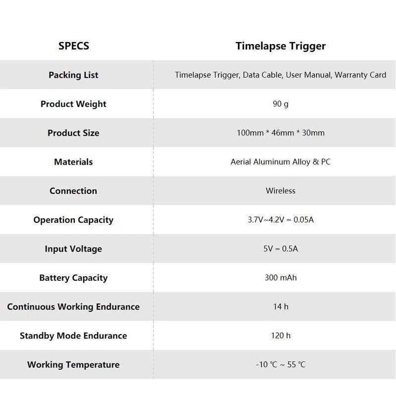 ZEAPON AF-E1 Timer do timelaps – Timelapse Controller recenzja i cena